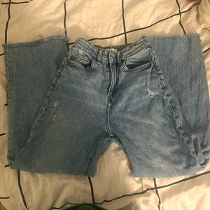 H&M wide leg jeans 🩵